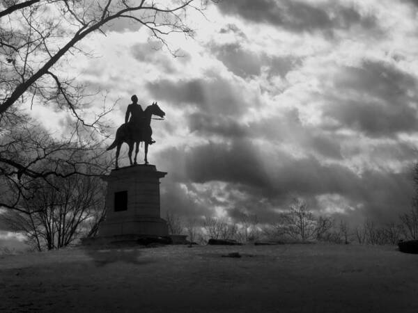 Culp's Hill Poster featuring the photograph Steven's Knoll by Andy Smetzer