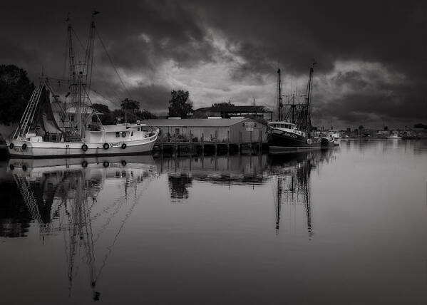 B&w Poster featuring the photograph Storm Is Coming by Mario Celzner