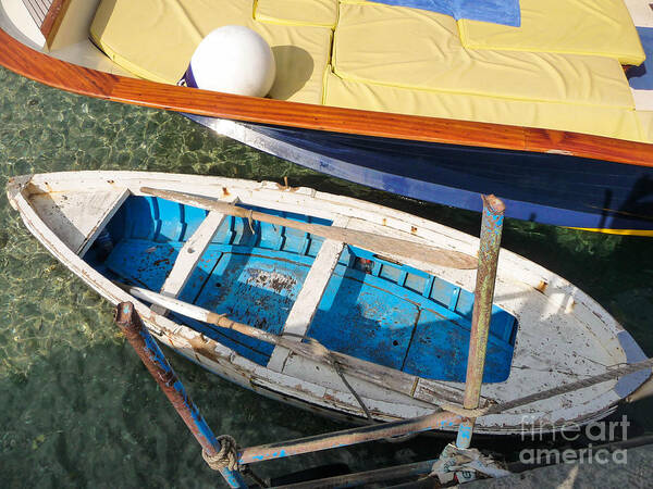 Mike Ste. Marie Poster featuring the photograph Two boats by Mike Ste Marie