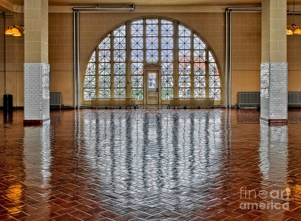 Architecture Poster featuring the photograph Window to Freedom by Susan Candelario