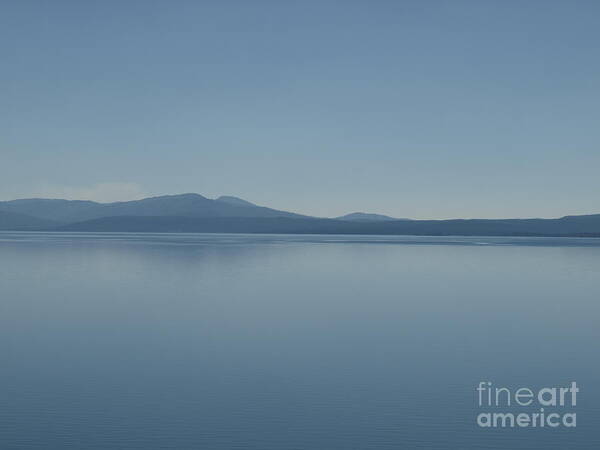 Lake Poster featuring the photograph Yellowstone Lake by Jacklyn Duryea Fraizer
