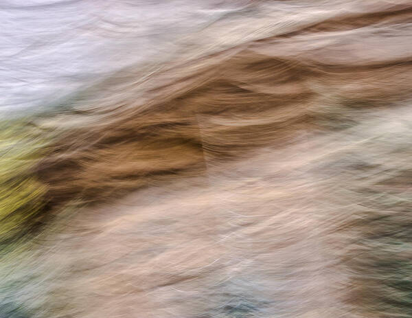 Zion National Park Poster featuring the photograph Zion Fall Abstract by Deborah Hughes