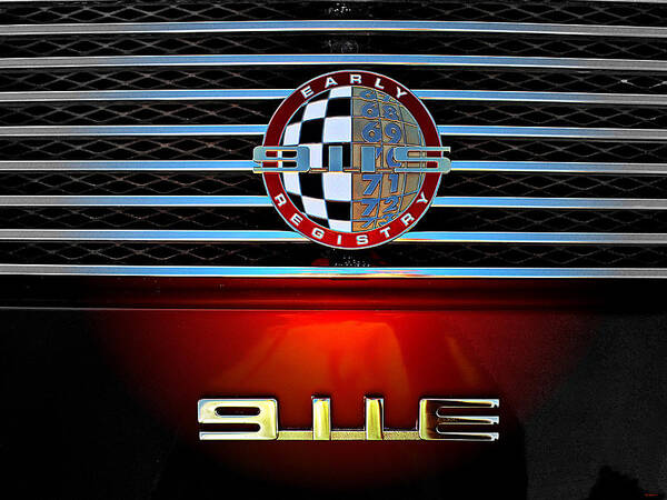 Germany Porsche 911e Poster featuring the photograph Porsche 911 E #2 by SM Shahrokni