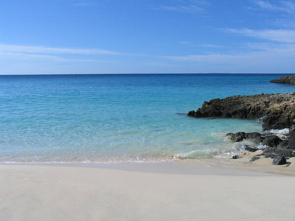  Poster featuring the photograph Anguilla beach by Mark Norman