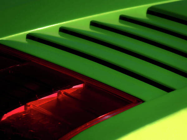 Green Poster featuring the digital art Lime Light by Douglas Pittman