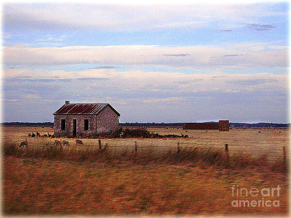 Barn Poster featuring the photograph Old Barn by Eena Bo