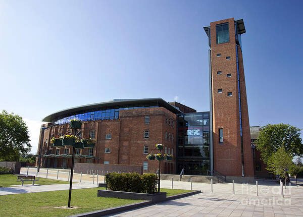 50th Poster featuring the photograph Royal Shakespeare Theatre by Jane Rix