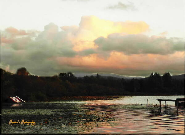 Lakes Poster featuring the photograph Silver Lake Sunset by A L Sadie Reneau