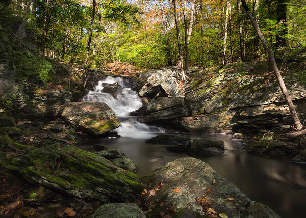 Autumn Colors Poster featuring the photograph Tartia Engel Falls by Yelena Rozov