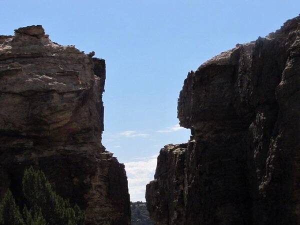 Sante Fe New Mexico Poster featuring the photograph The Jump by Shawn Hughes