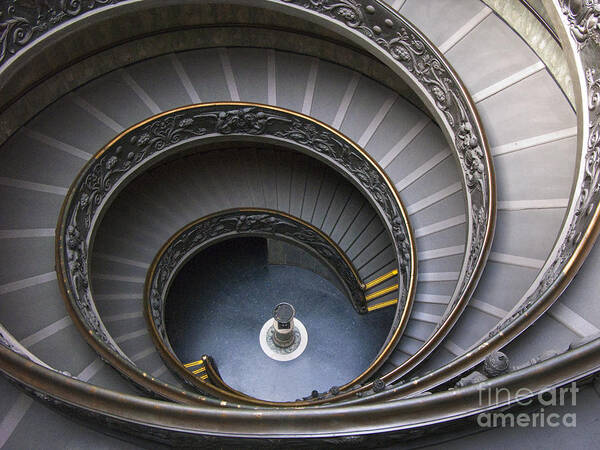 Vatican Poster featuring the photograph Heart of the Vatican Museum by Sandra Bronstein