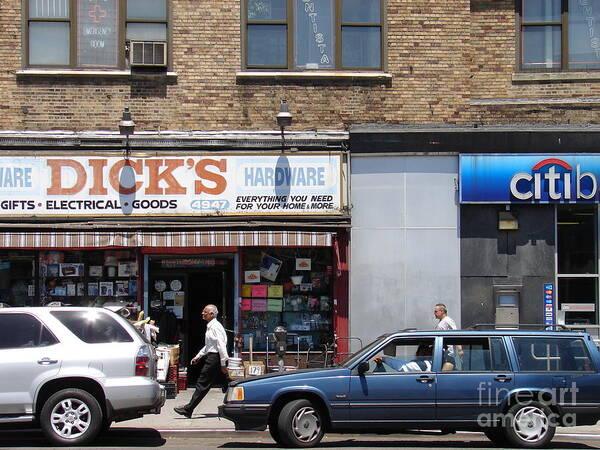 Dick's Hardware Poster featuring the photograph Dick's Hardware #1 by Cole Thompson