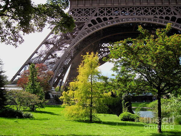 Eiffel Tower Poster featuring the photograph Eiffel Tower #1 by Suzanne Krueger