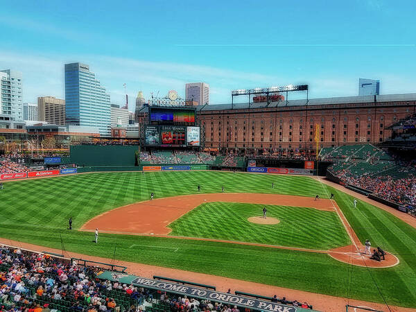 Oriole Park Poster featuring the photograph Oriole Park #1 by Mountain Dreams