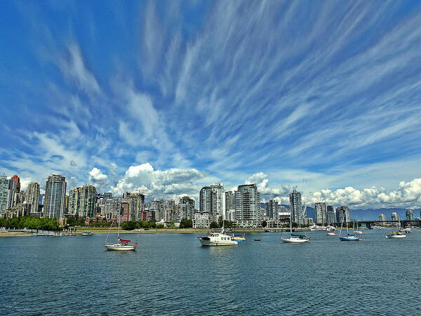 Vancouver Poster featuring the photograph Vancouver British Columbia #1 by Brian Chase