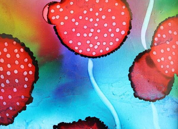 Strawberry Poster featuring the painting Inkling 21 by Stacey Rosebrock