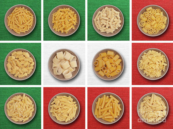 Pasta Poster featuring the photograph Italian Dry Pasta #20 by Gualtiero Boffi