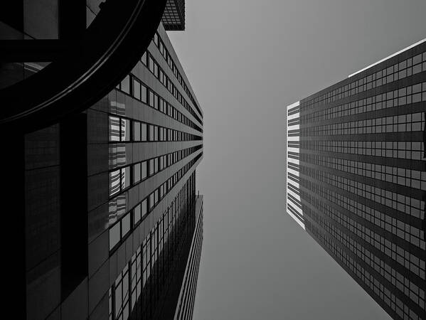 Architecture Poster featuring the photograph Abstract Architecture - Toronto #6 by Shankar Adiseshan