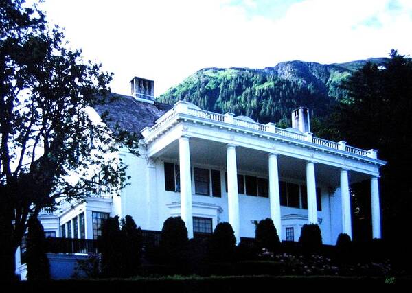Alaska Poster featuring the photograph Alaska Governors Mansion by Will Borden