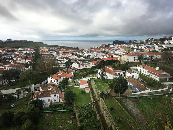 Kelly Hazel Poster featuring the photograph Angra do Heroismo, Terceira by Kelly Hazel