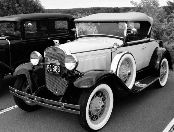 Cars Poster featuring the photograph Back in Time by Charles HALL