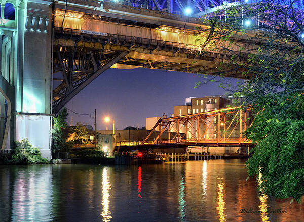 Architecture Poster featuring the photograph Beautiful Bridges by William Beuther