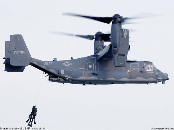 Bell Boeing V-22 Osprey Poster featuring the photograph Bell Boeing V-22 Osprey by Mariel Mcmeeking