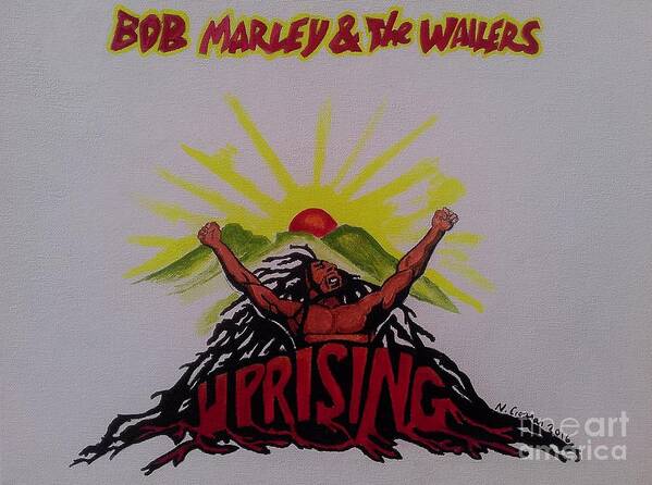 Bob Marley,Uprising Poster