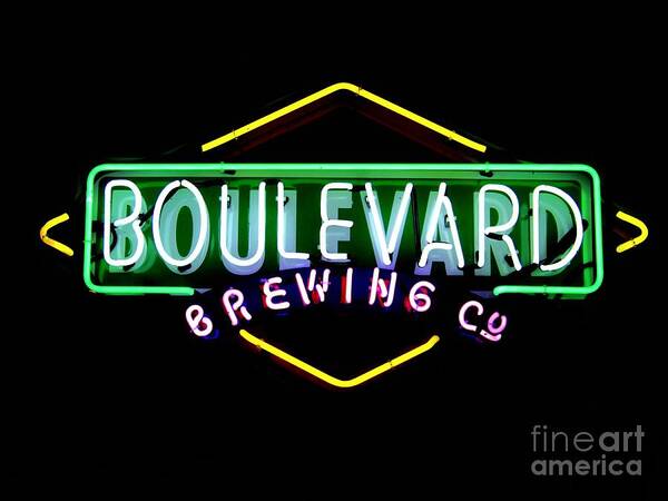 Boulevard Brewing Poster featuring the photograph Boulevard Brewing Co by Kelly Awad