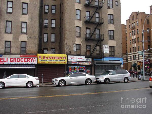 Inwood Poster featuring the photograph Broadway and Thayer Street in 2104 by Cole Thompson