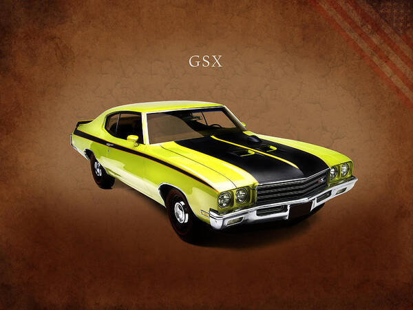 Buick Gsx Poster featuring the photograph Buick GSX 1971 by Mark Rogan