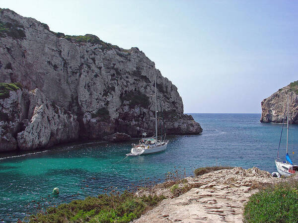 Europe Poster featuring the photograph Cales Coves, Menorca by Rod Johnson