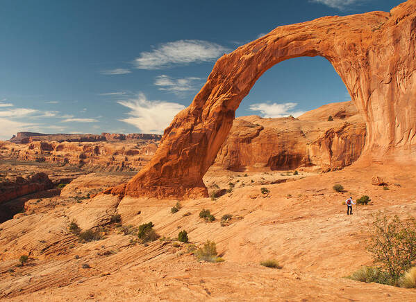 Corona Arch Poster featuring the photograph Corona Arch - Moab, Utah by Denise Strahm