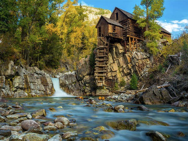 Colorado Poster featuring the photograph Crystal Mill by Gary Kochel