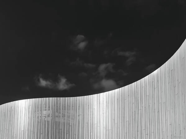 Curve Poster featuring the photograph Curve Two by Wim Lanclus