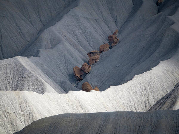 Badlands Poster featuring the photograph Dappled by Emily Dickey