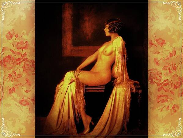 Nude Poster featuring the photograph Elegance by Mary Morawska