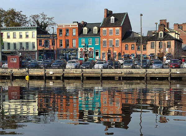 Fells Point Poster featuring the photograph Fells Point 1 by Steven Richman
