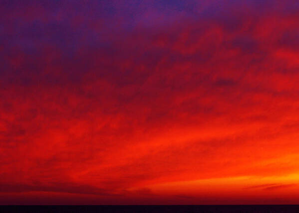 Pier Cove Beach Poster featuring the photograph Fiery Vortex by Kathi Mirto