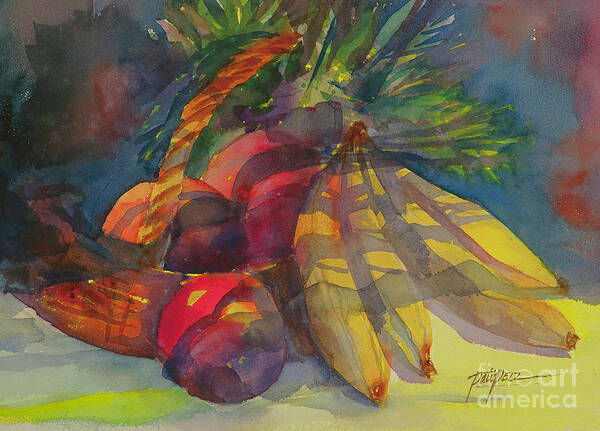  Poster featuring the painting Fruit Still Life by Pati Pelz