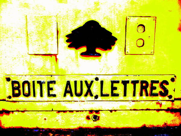 Lebanon Poster featuring the photograph Funky Lebanese Mailbox by Funkpix Photo Hunter