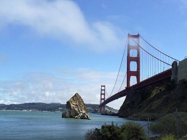 Golden Gate Bridge Poster featuring the photograph Golden Gate Bridge by Sumoflam Photography