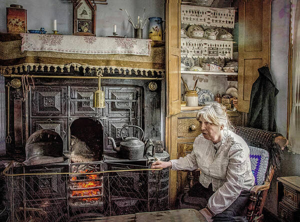 Grate Poster featuring the photograph Grandma's Grate by Brian Tarr