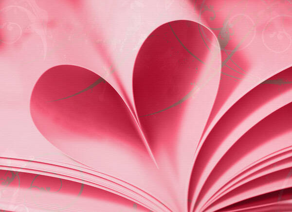 Valentine Poster featuring the photograph Heart A Flutter by Rebecca Cozart
