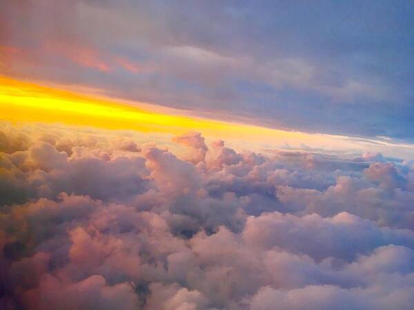 Sunrise Poster featuring the photograph Heavenly Clouds by Rod Whyte