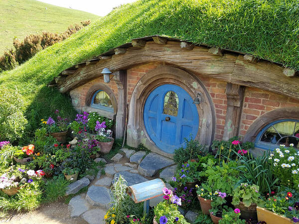 Photograph Poster featuring the photograph Home Sweet Hobbit by Richard Gehlbach