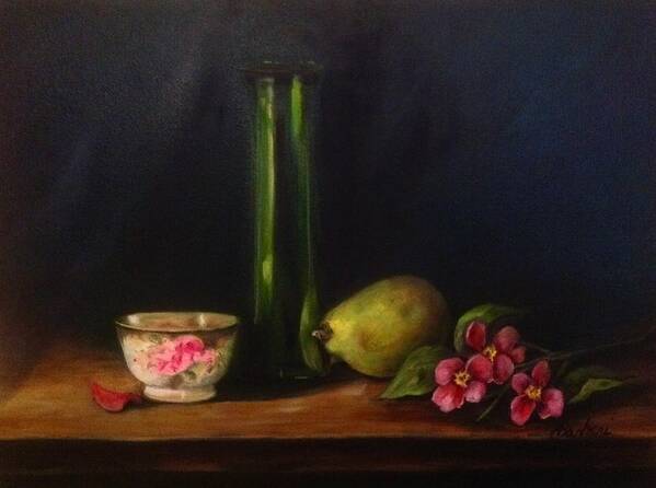 Still Life Poster featuring the painting In Harmony by Anne Barberi