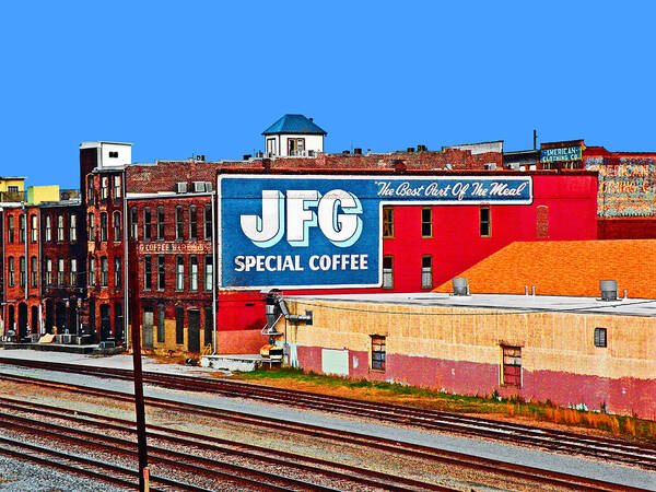 Coffee Poster featuring the photograph JFG Coffee by Steven Michael