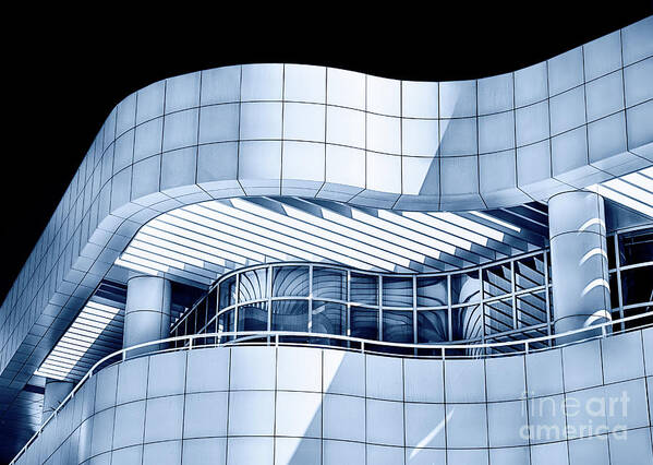 Architecture Poster featuring the photograph Lines and Curves by Mimi Ditchie