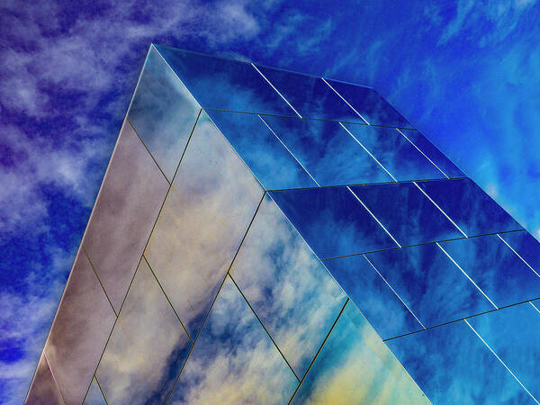 Monolithic Sky Poster featuring the photograph Monolithic Sky by Paul Wear